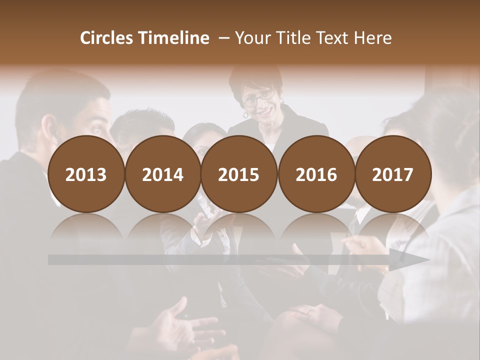 Discussing Audience Diverse PowerPoint Template