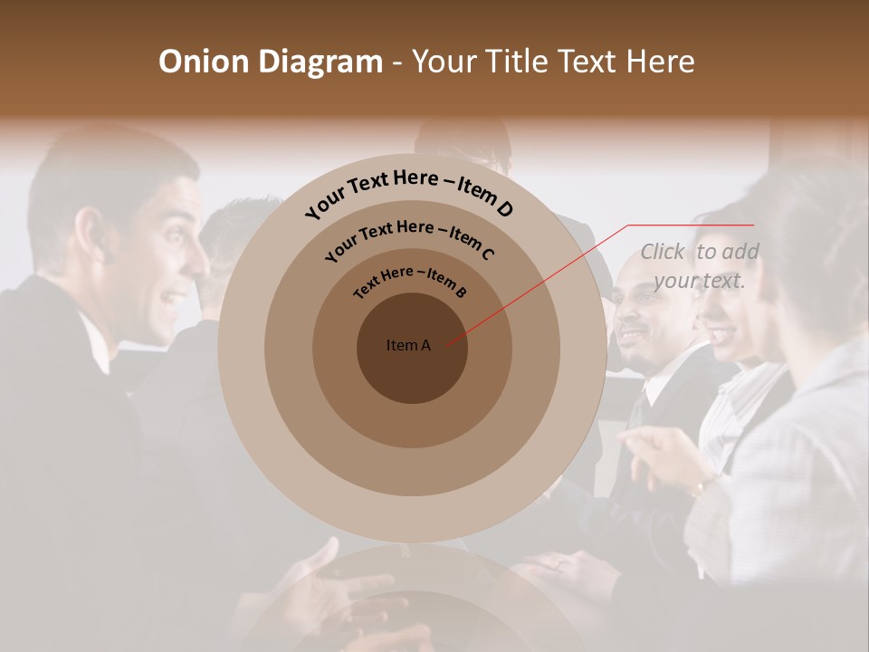 Discussing Audience Diverse PowerPoint Template