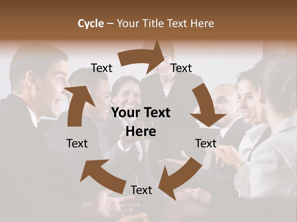 Discussing Audience Diverse PowerPoint Template