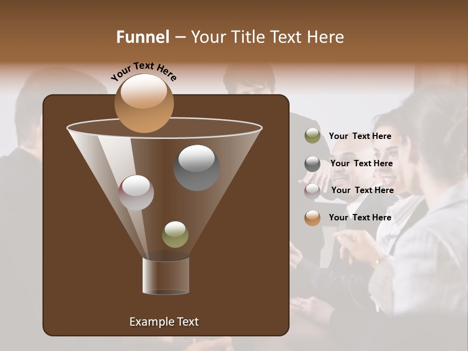 Discussing Audience Diverse PowerPoint Template