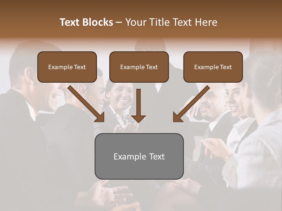 Discussing Audience Diverse PowerPoint Template