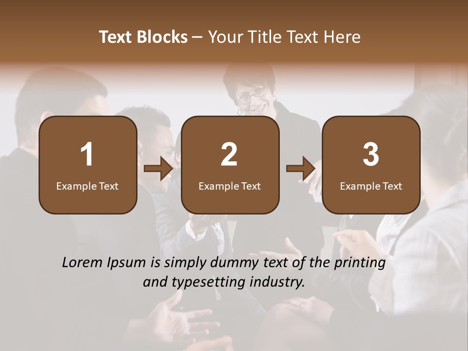 Discussing Audience Diverse PowerPoint Template