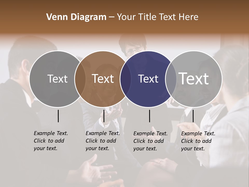 Discussing Audience Diverse PowerPoint Template