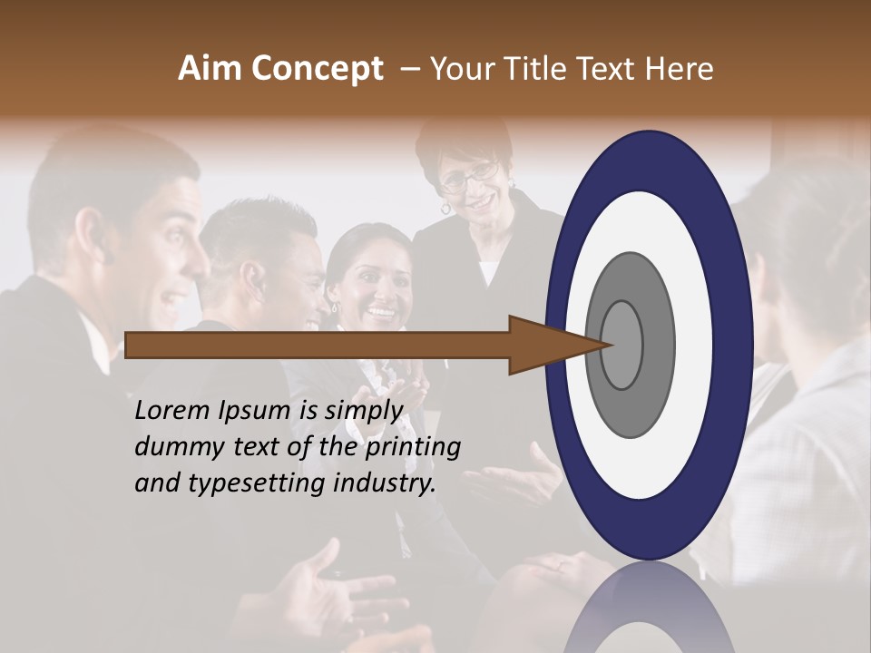Discussing Audience Diverse PowerPoint Template