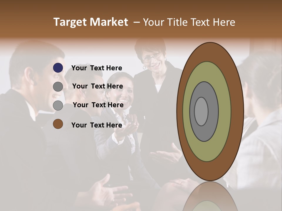 Discussing Audience Diverse PowerPoint Template