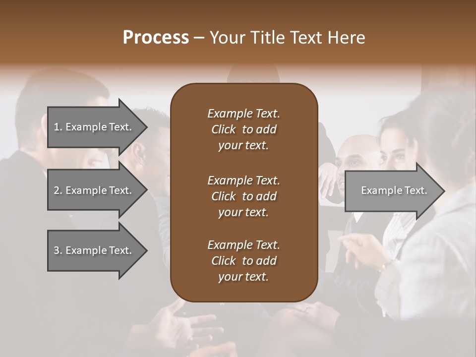 Discussing Audience Diverse PowerPoint Template