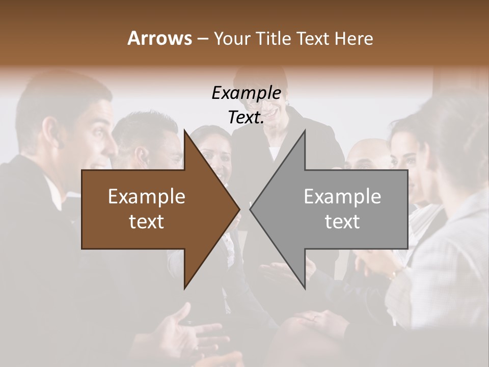 Discussing Audience Diverse PowerPoint Template