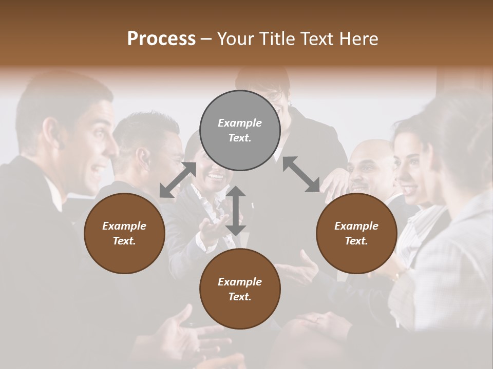 Discussing Audience Diverse PowerPoint Template