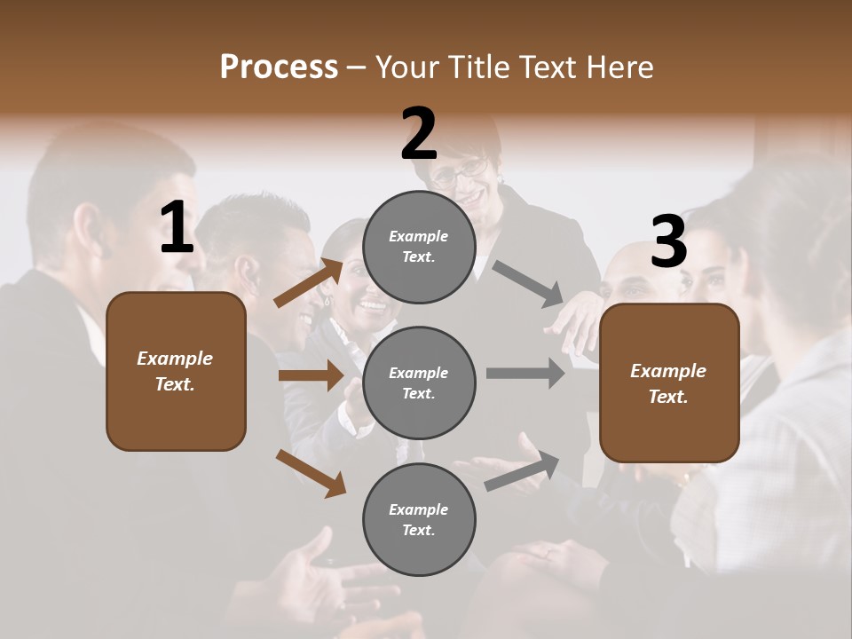 Discussing Audience Diverse PowerPoint Template