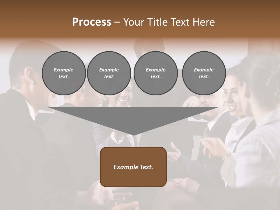 Discussing Audience Diverse PowerPoint Template