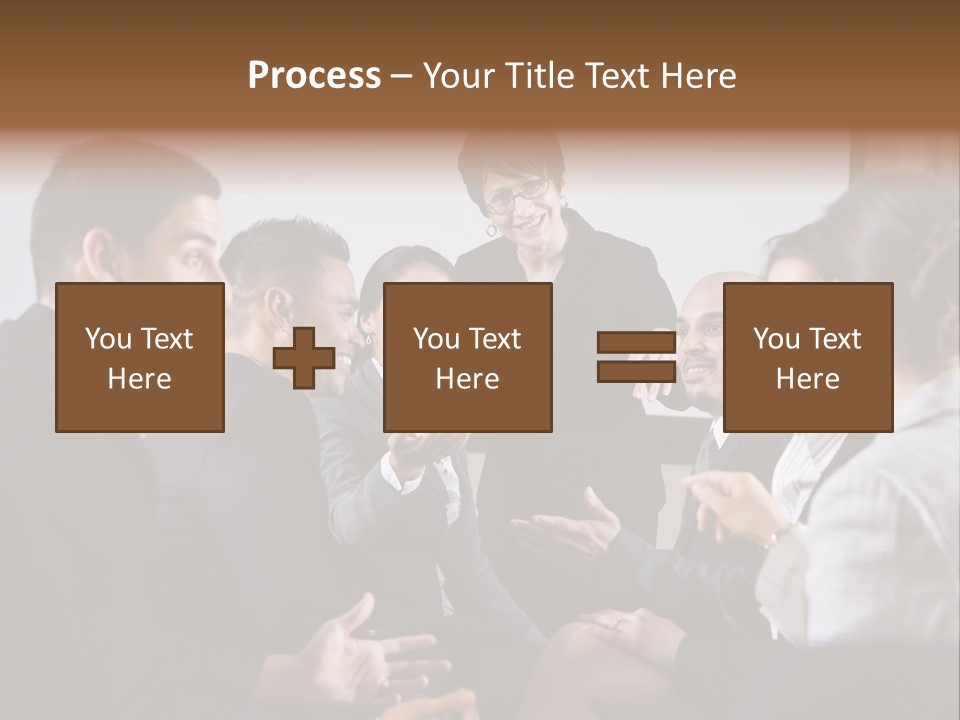 Discussing Audience Diverse PowerPoint Template