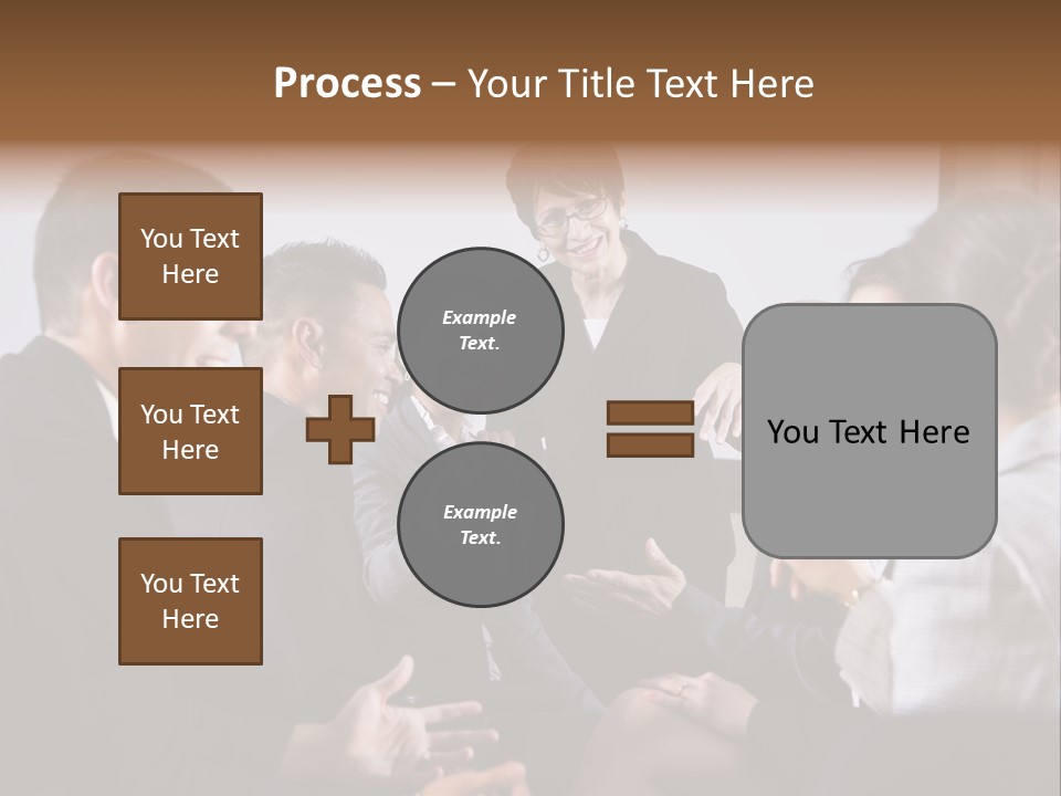 Discussing Audience Diverse PowerPoint Template