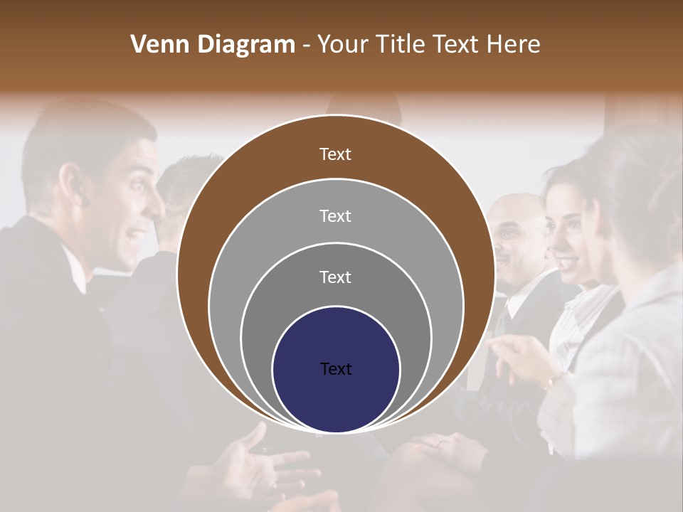 Discussing Audience Diverse PowerPoint Template