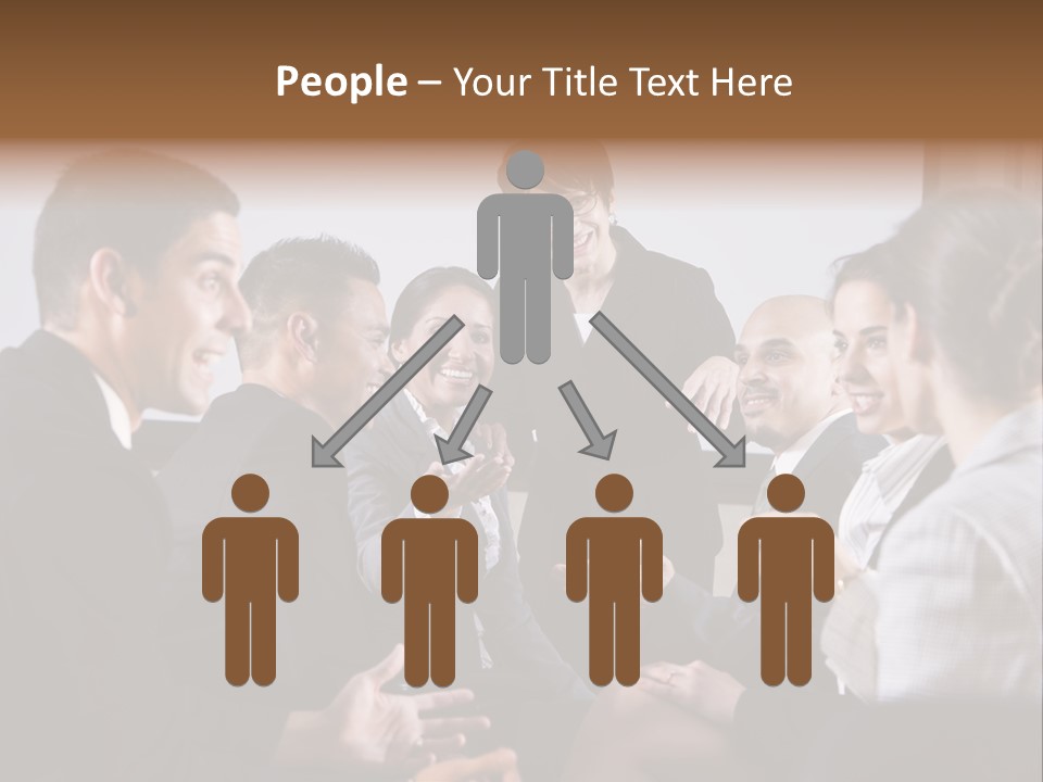Discussing Audience Diverse PowerPoint Template