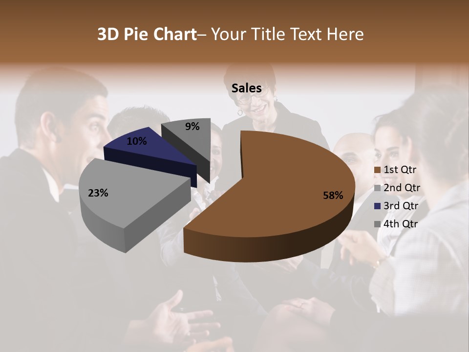 Discussing Audience Diverse PowerPoint Template