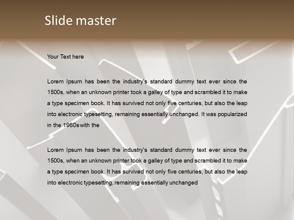 Detail Component Depository PowerPoint Template