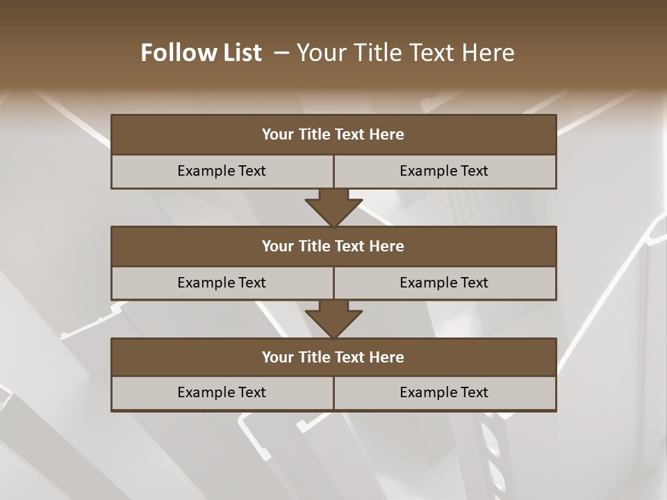 Detail Component Depository PowerPoint Template