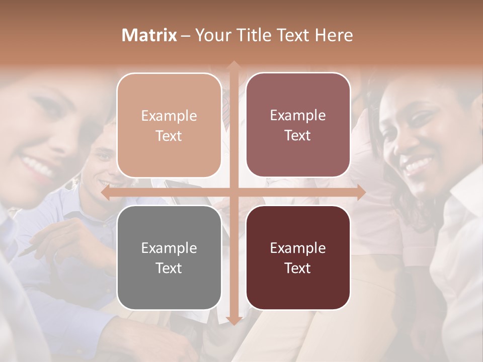 Sitting Mature Circle PowerPoint Template