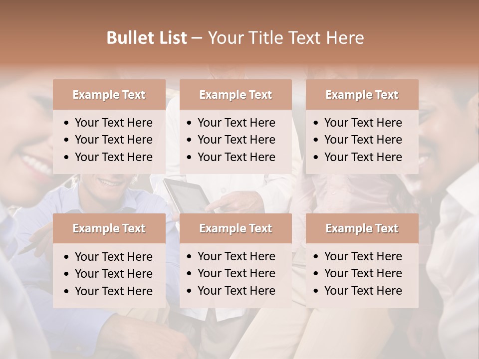 Sitting Mature Circle PowerPoint Template