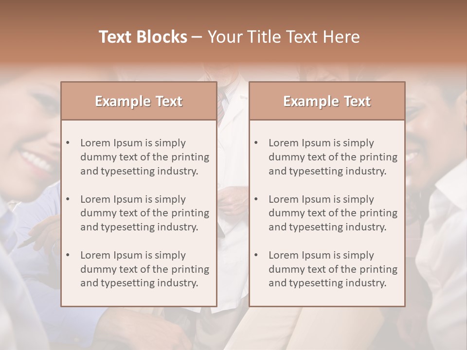 Sitting Mature Circle PowerPoint Template