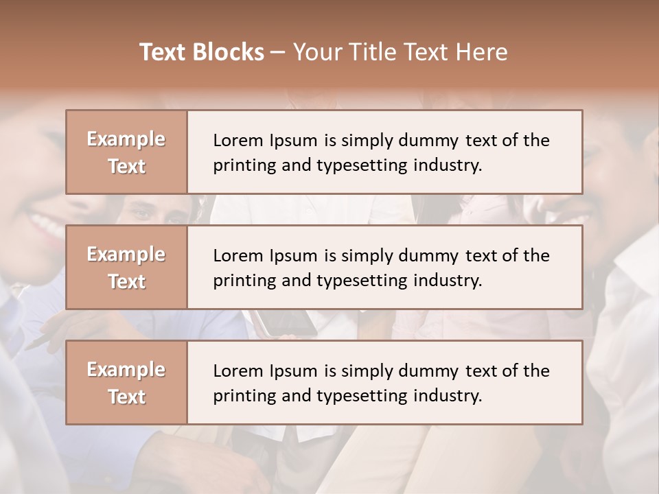 Sitting Mature Circle PowerPoint Template
