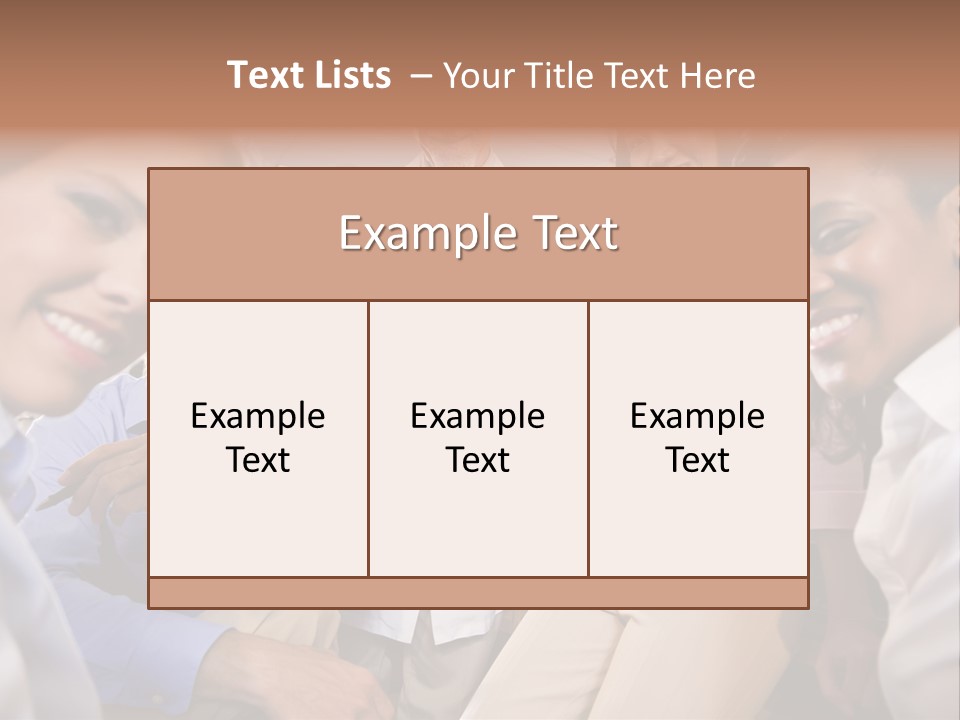 Sitting Mature Circle PowerPoint Template
