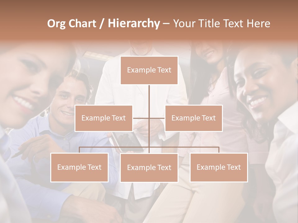 Sitting Mature Circle PowerPoint Template