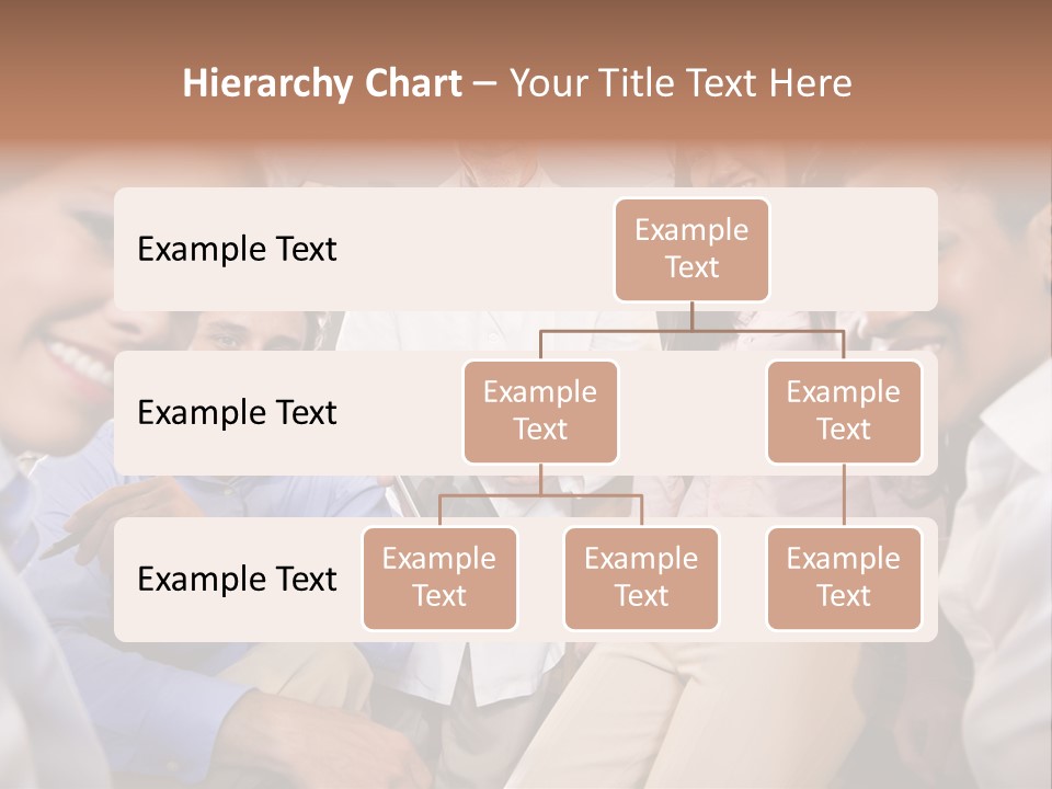 Sitting Mature Circle PowerPoint Template