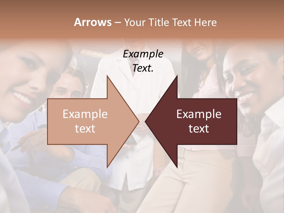 Sitting Mature Circle PowerPoint Template