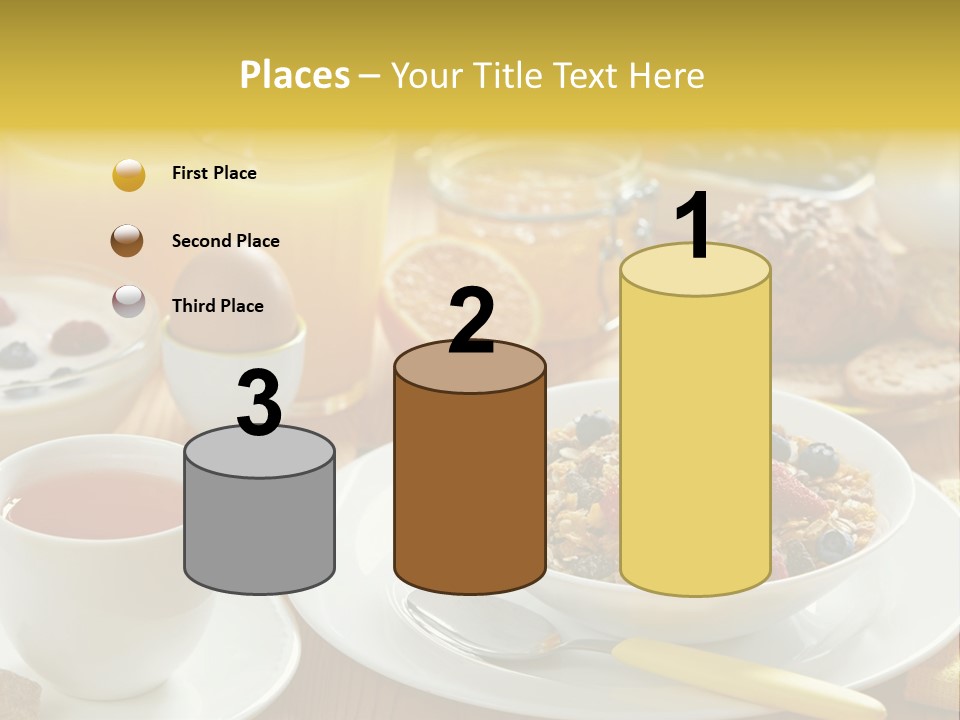 Strawberry Tasty Meal PowerPoint Template