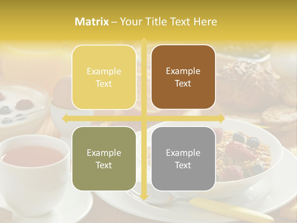 Strawberry Tasty Meal PowerPoint Template