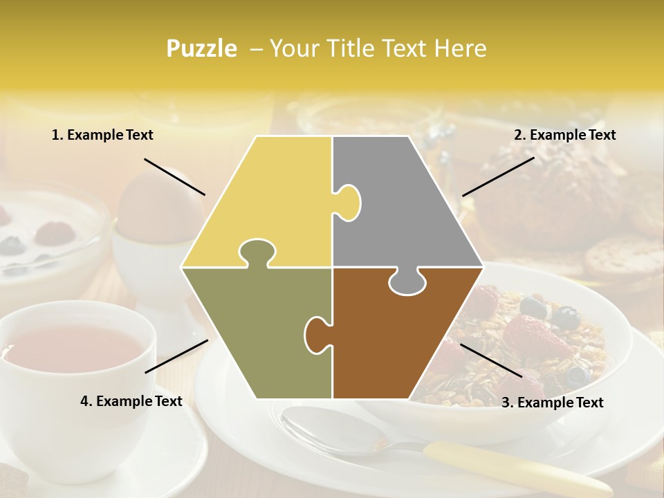 Strawberry Tasty Meal PowerPoint Template