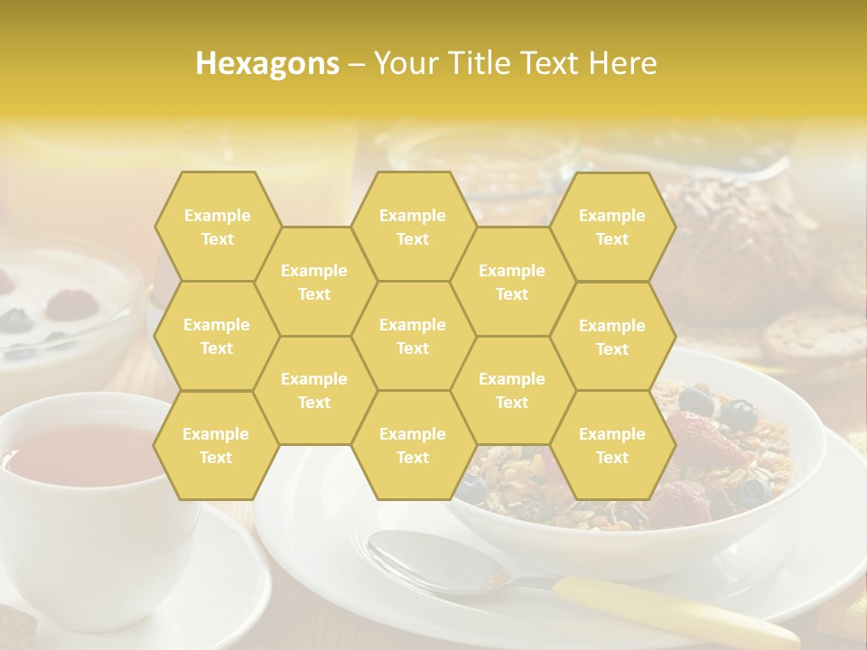 Strawberry Tasty Meal PowerPoint Template