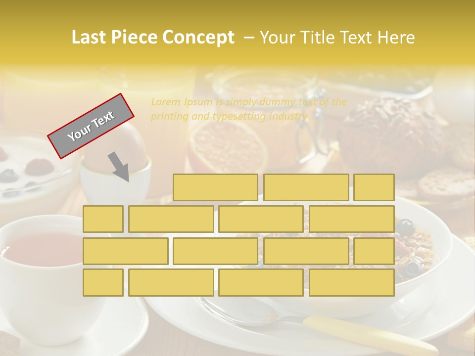 Strawberry Tasty Meal PowerPoint Template