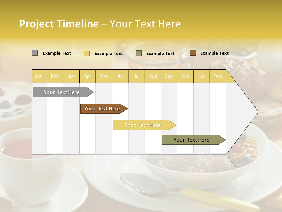 Strawberry Tasty Meal PowerPoint Template