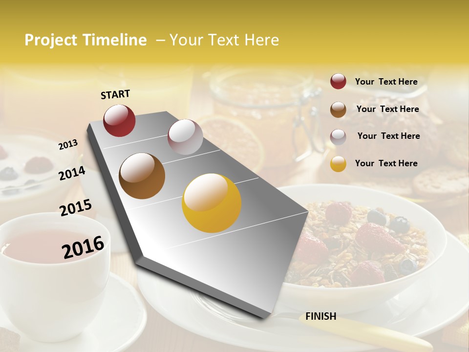 Strawberry Tasty Meal PowerPoint Template