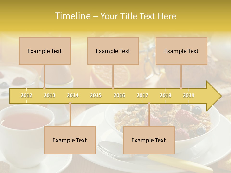 Strawberry Tasty Meal PowerPoint Template