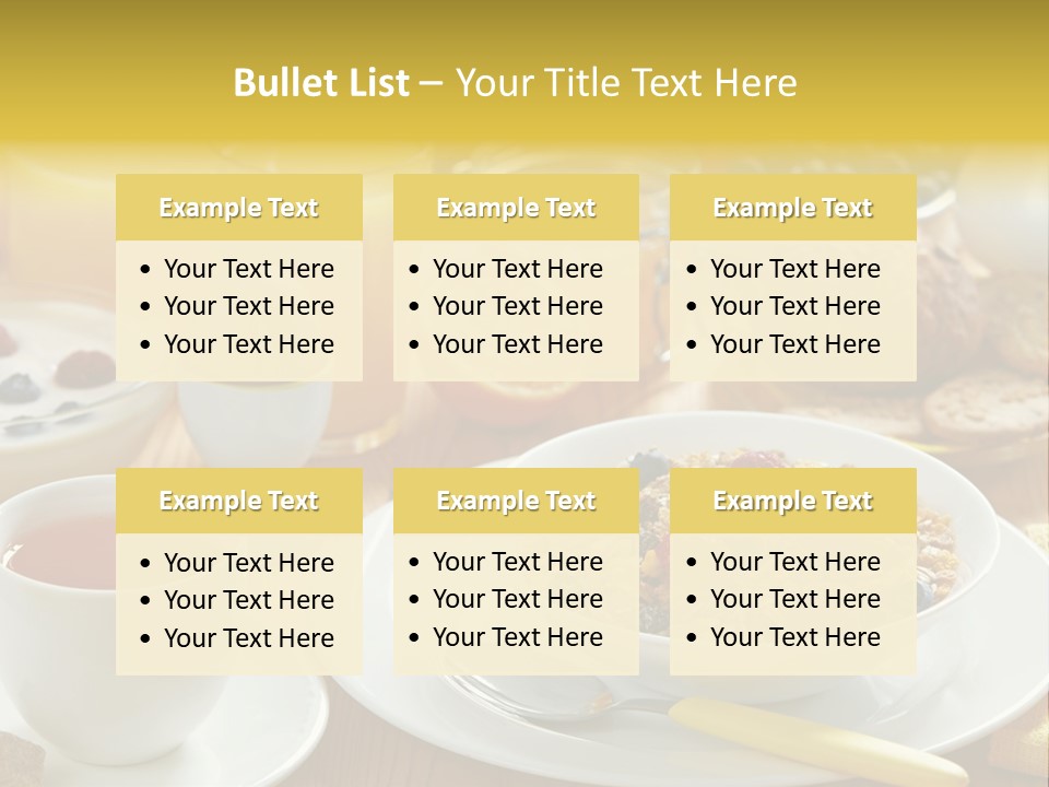 Strawberry Tasty Meal PowerPoint Template