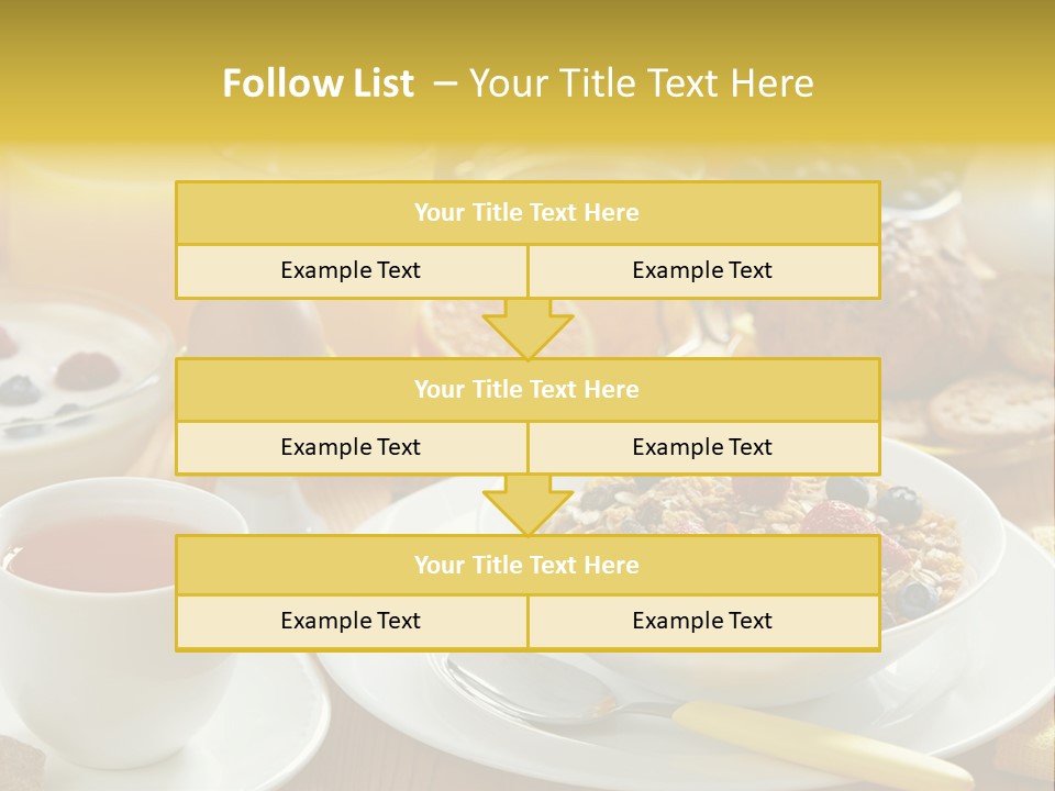 Strawberry Tasty Meal PowerPoint Template