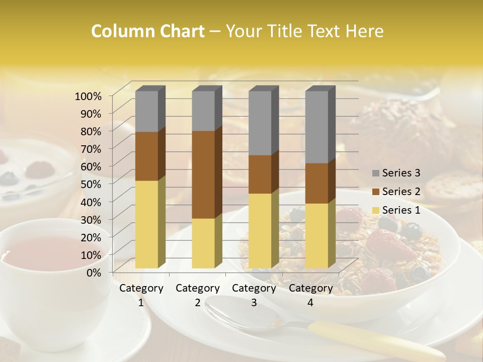 Strawberry Tasty Meal PowerPoint Template