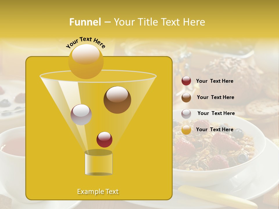 Strawberry Tasty Meal PowerPoint Template