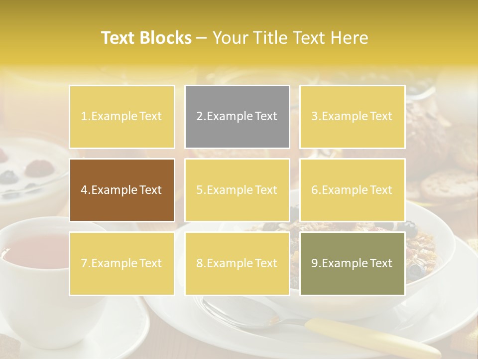Strawberry Tasty Meal PowerPoint Template