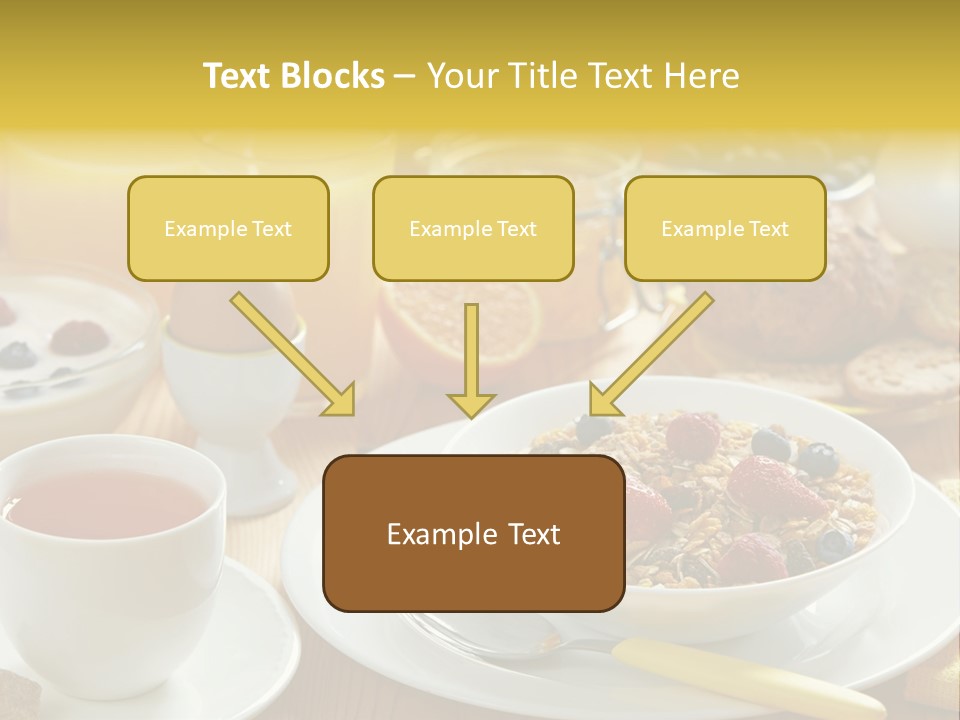 Strawberry Tasty Meal PowerPoint Template