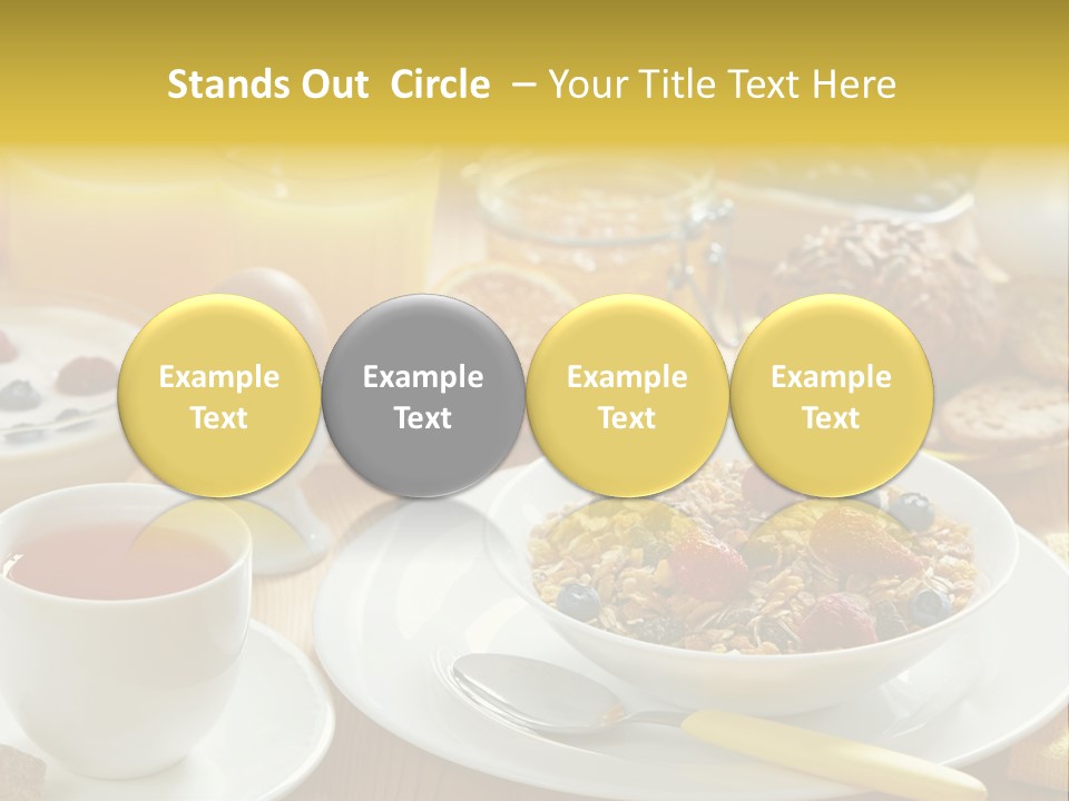 Strawberry Tasty Meal PowerPoint Template