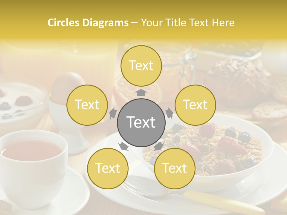 Strawberry Tasty Meal PowerPoint Template