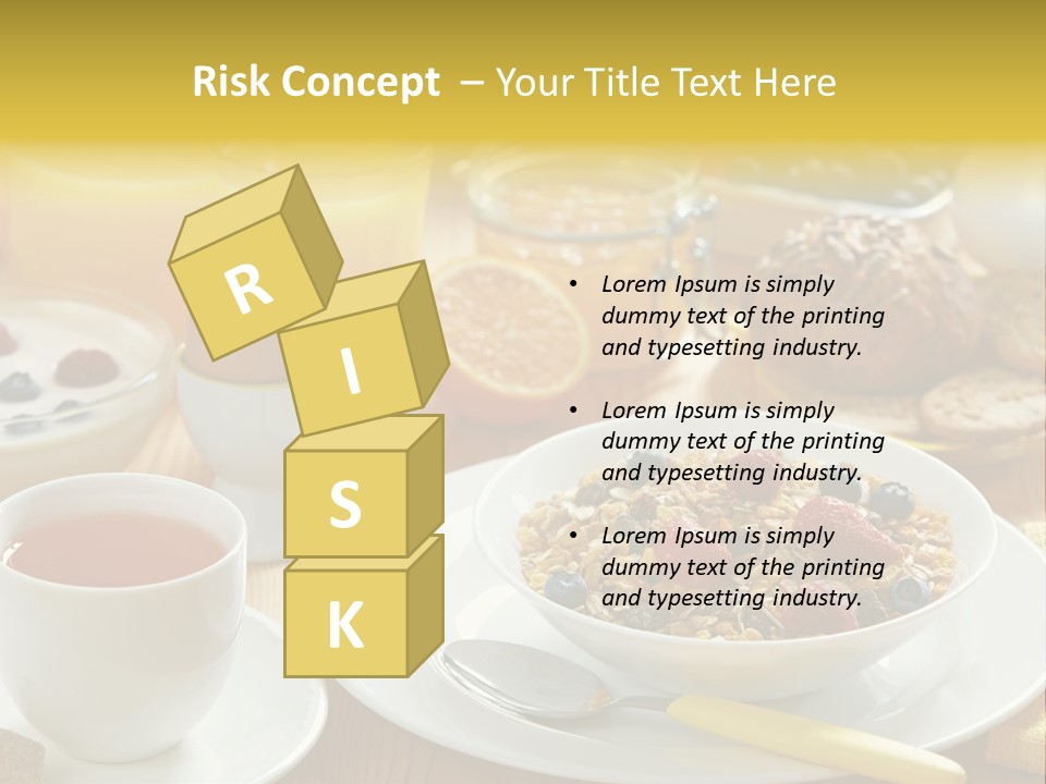 Strawberry Tasty Meal PowerPoint Template