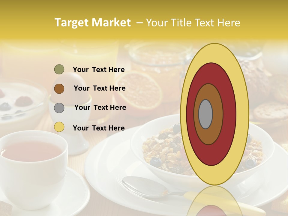 Strawberry Tasty Meal PowerPoint Template