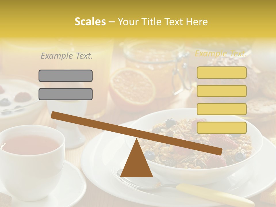 Strawberry Tasty Meal PowerPoint Template