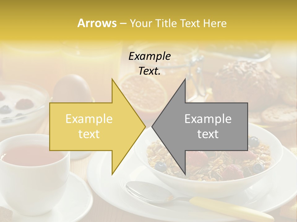 Strawberry Tasty Meal PowerPoint Template