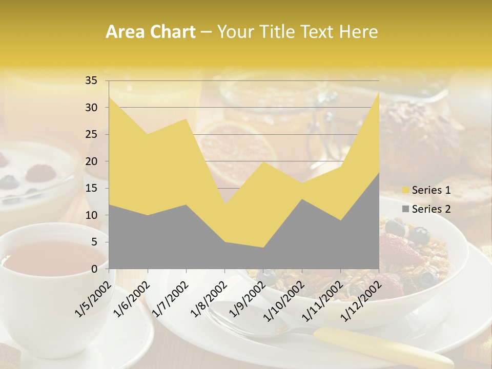 Strawberry Tasty Meal PowerPoint Template